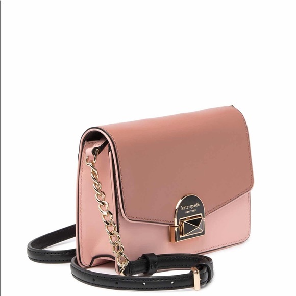 SOLD NWT Kate Spade Leather Two Tone Crossbody Bag - Picture 3 of 13
